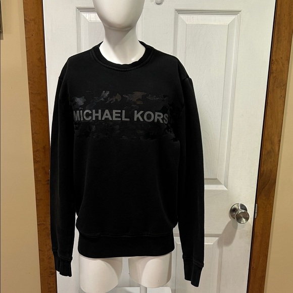 Michael Kors Men's Black Crewneck Sweater - Picture 1 of 6